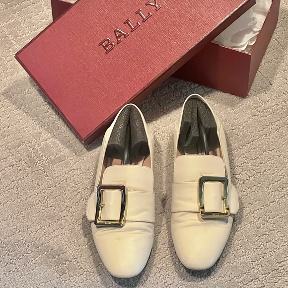 Bally Janelle loafer, color ‘Bone’, Size 38 - Picture 3 of 6